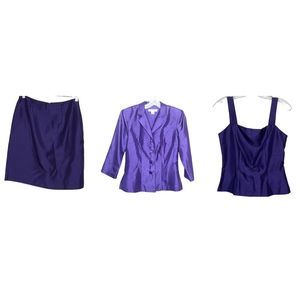 Vintage Dawn‎ Joy 3 Piece Skirt Set